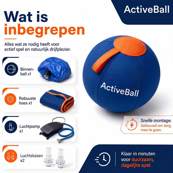 ActiveBall™ | Geef je hond urenlang actieve uitdaging 🐶 Forivita.nl