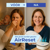 AirReset™ | Verwijdert rook-, huisdier- en kookgeuren in één druk op de knop.